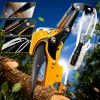 Multi-functional pruning shears, household hardware tools, lightweight and sharp garden scissors, green plant trimmers details Picture